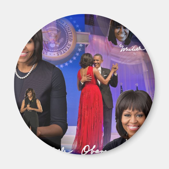 Íman Michelle Obama (Frente)