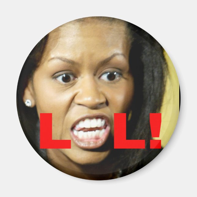 Íman Michelle Obama LOL (Frente)