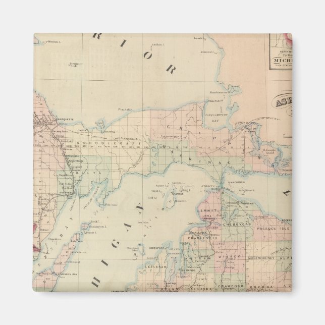 Íman Michigan (Frente)