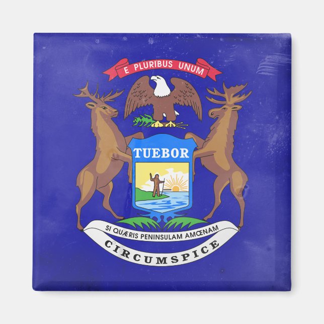 Íman Michigan (Frente)