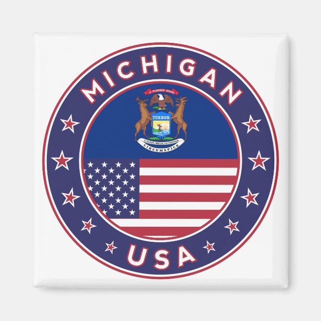 Íman Michigan (Frente)