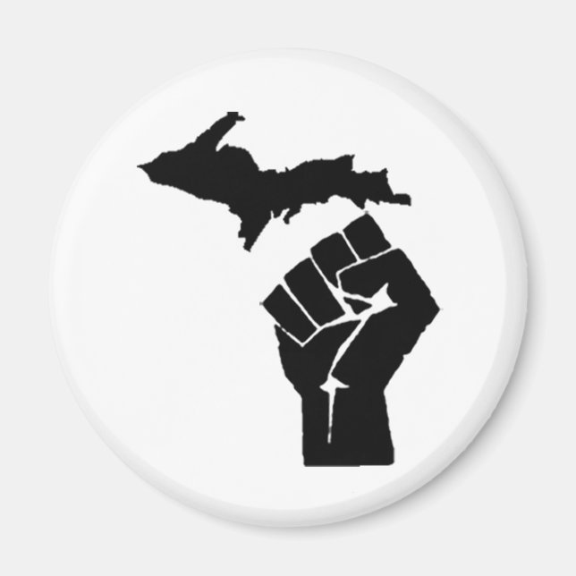Íman Michigan Fist (Frente)