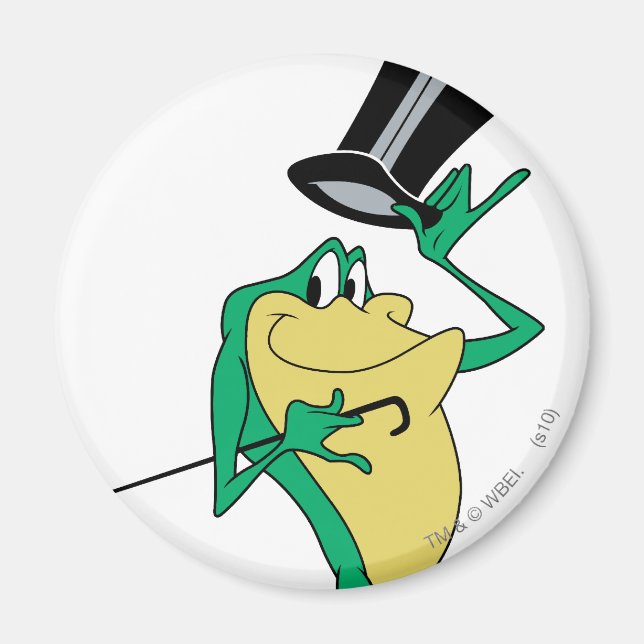 Íman Michigan J. Frog em Cores (Frente)