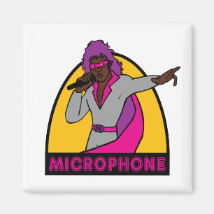 Íman Microfone - ímã