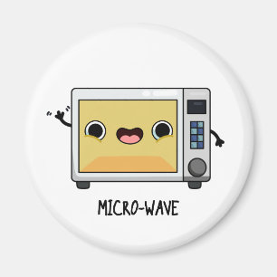 Íman Microwave Cute Home Appliance Pun