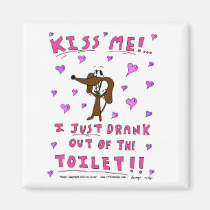 Íman Midge 'KISS ME' Magnet