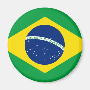 Íman Mídia de bandeira do Brasil