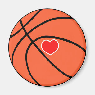 Íman Mídia de basquete de amor