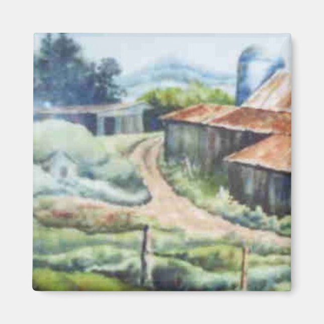 Íman Mídia de estradas do país (Frente)