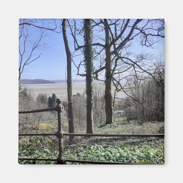 Íman Mídia de Exibição da Baía de Morecambe (Frente)