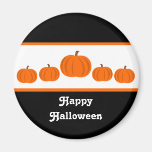 Íman Mídia de Halloween de Pumpkin Row