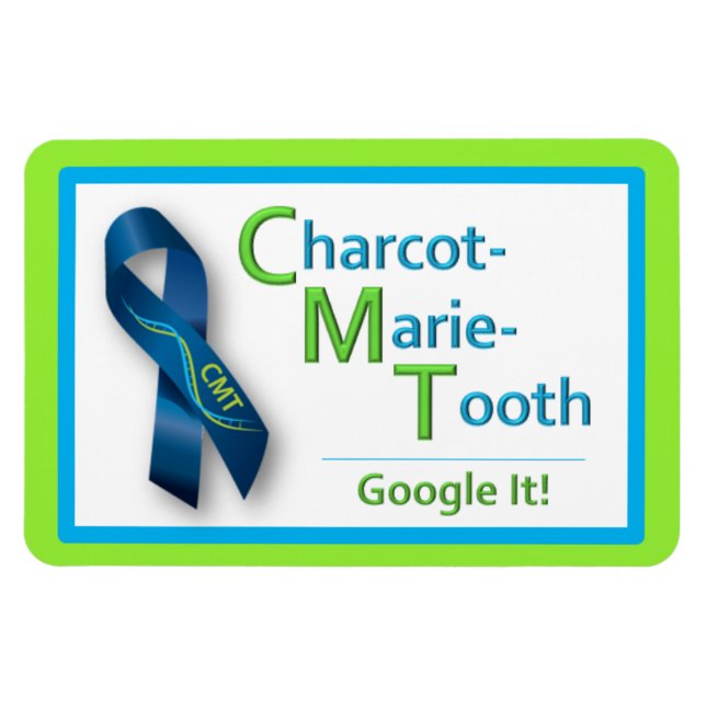 Íman Mídia de Sensibilização CMT (verde limão) (Horizontal)