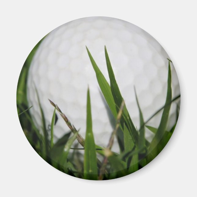 Íman Mídia Design da Bola de Golf (Frente)