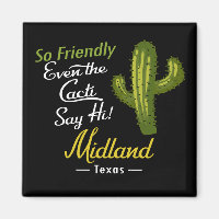 Midland Cactus Funny Retro