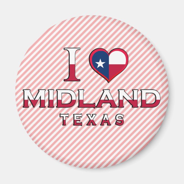 Íman Midland (Texas) (Frente)
