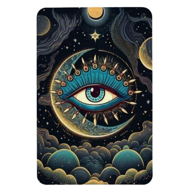 Íman Midnight Starry Center Eye (Vertical)