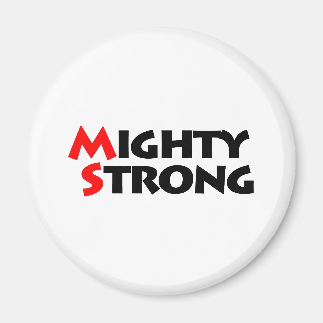 Íman Mighty Strong (Frente)