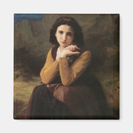Íman Mignon (Sweet Young French Girl) (por Bouguereau)