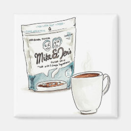 Íman Mike e Jen's Cocoa Magnet