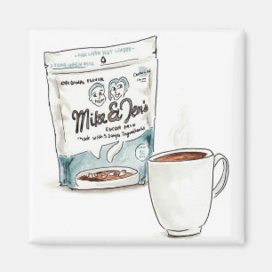 Íman Mike e Jen's Cocoa Magnet