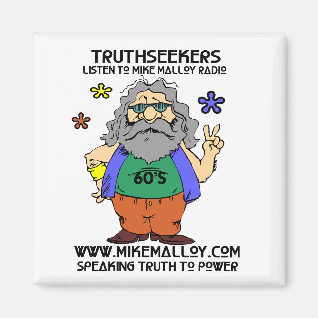 ÍMAN MIKE MALLOY RADIO SHOW MAGNETS (Frente)