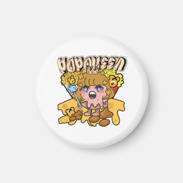 Íman Mikitiez popqueen popcorn moivenight cinema (Frente)