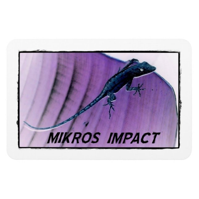 ÍMAN  MIKROS IMPACT LIZARD FLEXI MAGNET (Horizontal)