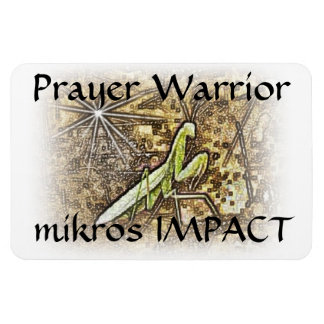 Íman MIKROS IMPACT PRAYER WARRIOR 4"x6" MAGNET