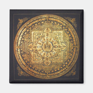 Íman Mil-Armados Avalokiteshvara Mandala Magnet