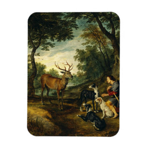 Íman Milagre do Santo Hubert por Peter Paul Rubens