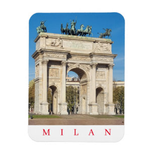 Íman Milan Arco della Pace imã de geladeira