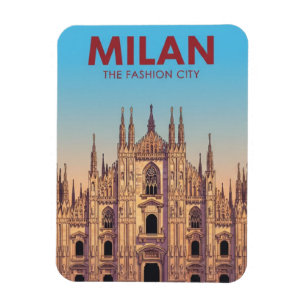 Íman Milan Duomo Marca de Bagagem