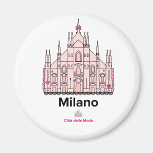 Íman Milano Duomo Rosa Jirai Kei Renda Coquette