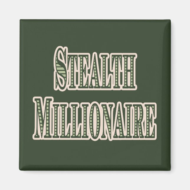 Íman Milionário furtivo (Frente)