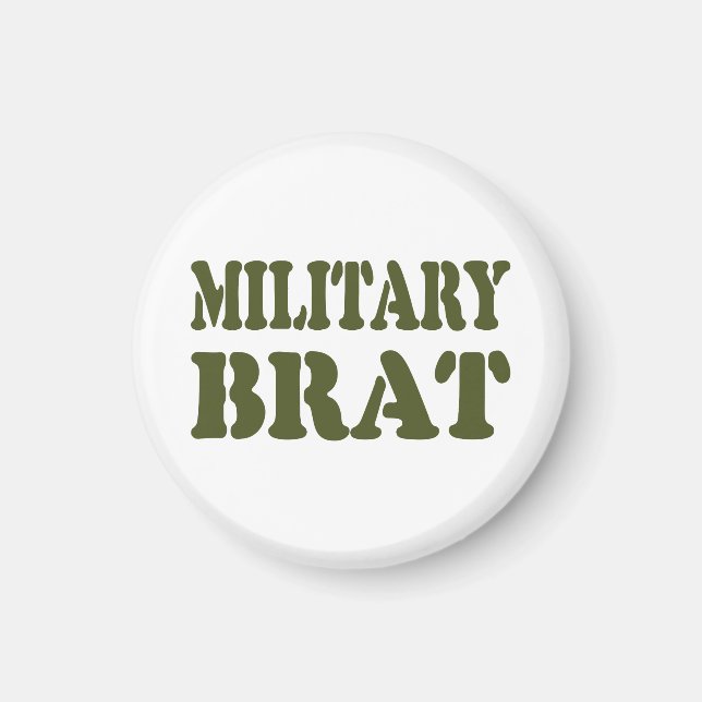 ÍMAN MILITAR BRAT (Frente)
