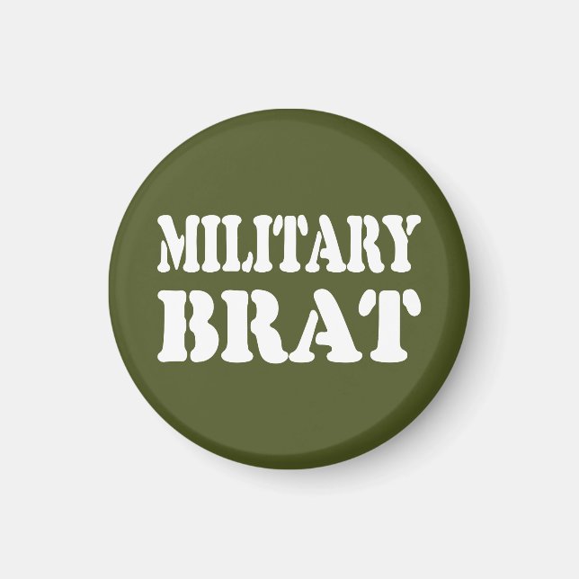 ÍMAN MILITAR BRAT (Frente)