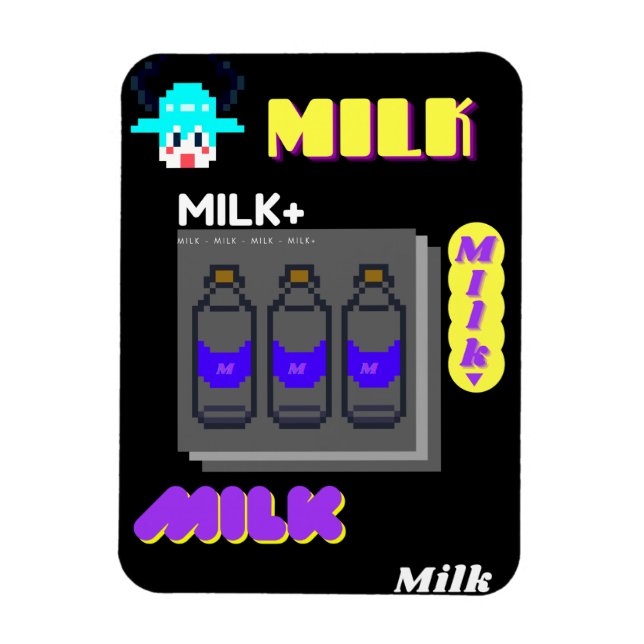 Íman Milk party (Vertical)