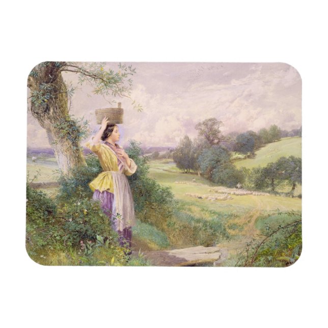 Íman Milkmaid, 1860 (c/c no papel) (Horizontal)
