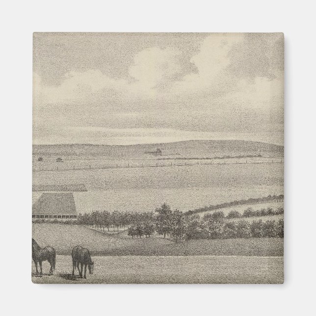 Íman Mill Brae Ranch, Kansas (Frente)