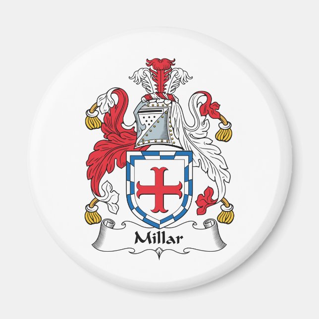 Íman Millar Family Crest (Frente)