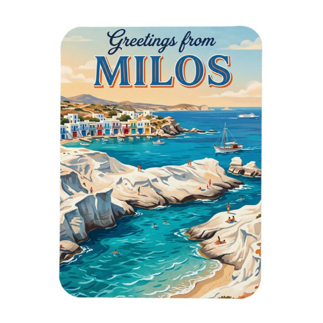 Íman Milos Grécia (Vertical)
