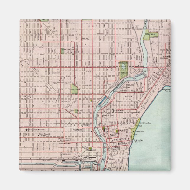 Íman Milwaukee 2 (Frente)