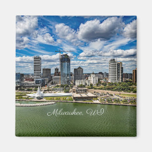 Íman Milwaukee, fotografia de paisagem urbana de Wiscon