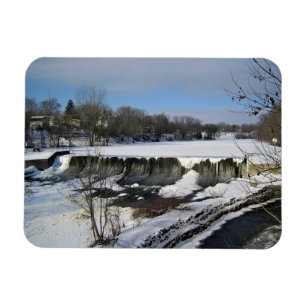 Íman Milwaukee River, West Bend, Wisconsin