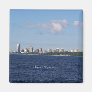 Íman Milwaukee Skyline Magnet
