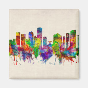 Íman Milwaukee Wisconsin skyline