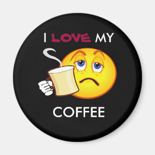 Íman Mim, AMOR, MEU, imã de geladeira do CAFÉ