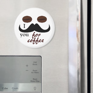 Íman Mim bigode você para o ímã do café