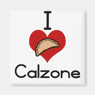 Íman Mim calzone do amor-coração