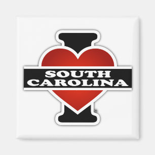 Íman Mim coração South Carolina